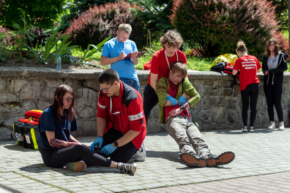 Harcerze rywalizowali w ratownictwie
