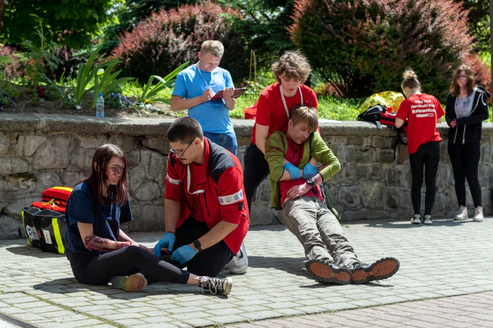Harcerze rywalizowali w ratownictwie