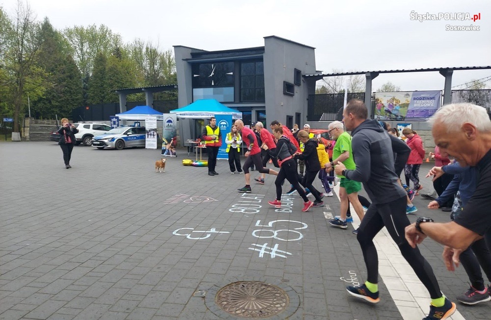 "Młodzież dla młodzieży". Bieg przeciwko przemocy i hejtowi w Sosnowcu