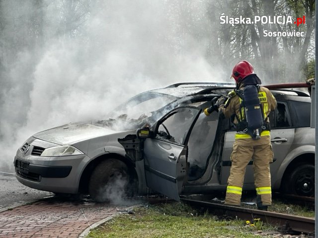 Wypadek komunikacyjny. Wspólne ćwiczenia sosnowieckich służb