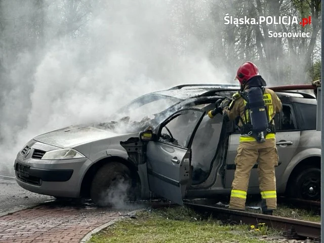 Wypadek komunikacyjny. Wspólne ćwiczenia sosnowieckich służb