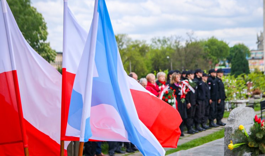 Sosnowiec uczcił 78. rocznicę zakończenia II wojny światowej
