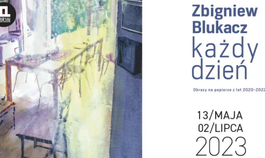 Wernisaż wystawy Zbigniewa Blukacza w Sosnowieckim Centrum Sztuki