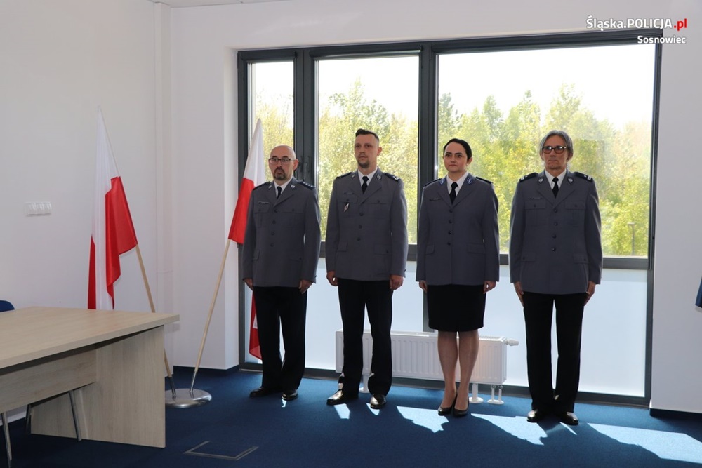 Akty nominacyjne w sosnowieckiej policji. Sprawdź, kto został powołany!