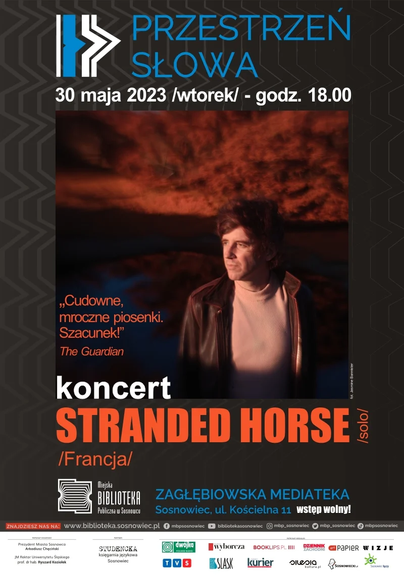 Koncert Stranded Horse w Zagłębiowskiej Mediatece. Przyjdź na bezpłatne wydarzenie!