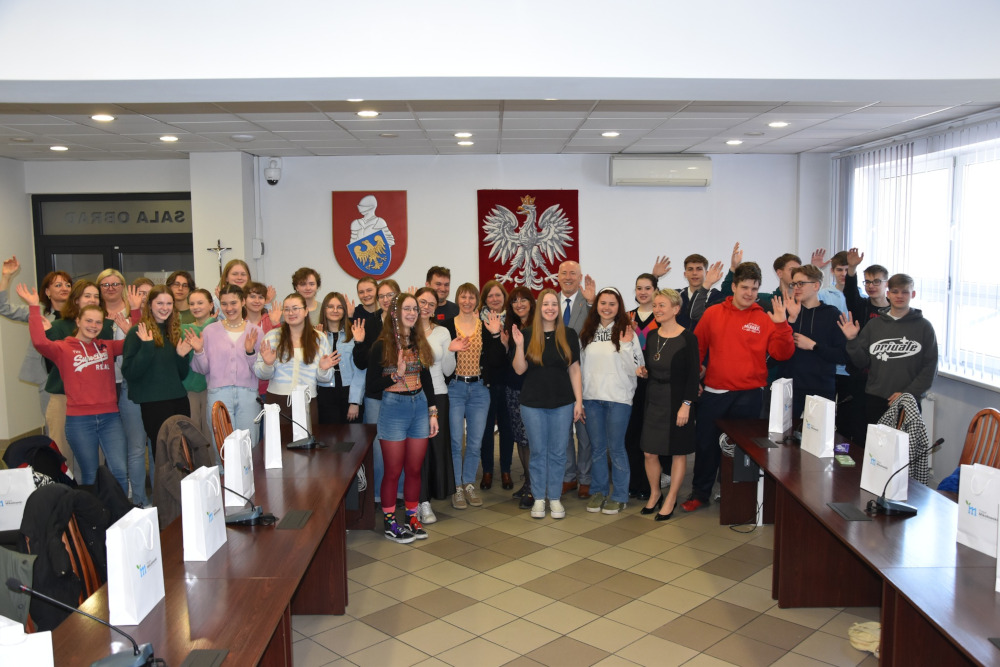 Mikołów: Młodzi goście z Bad Segeberg pojawili się w "Miarce"