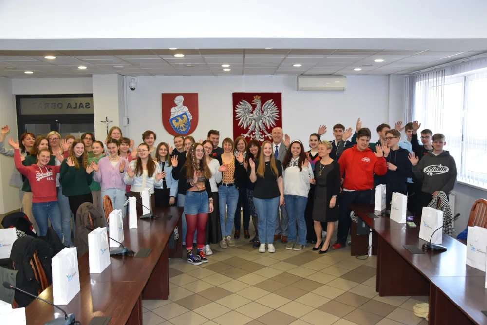 Mikołów: Młodzi goście z Bad Segeberg pojawili się w "Miarce"