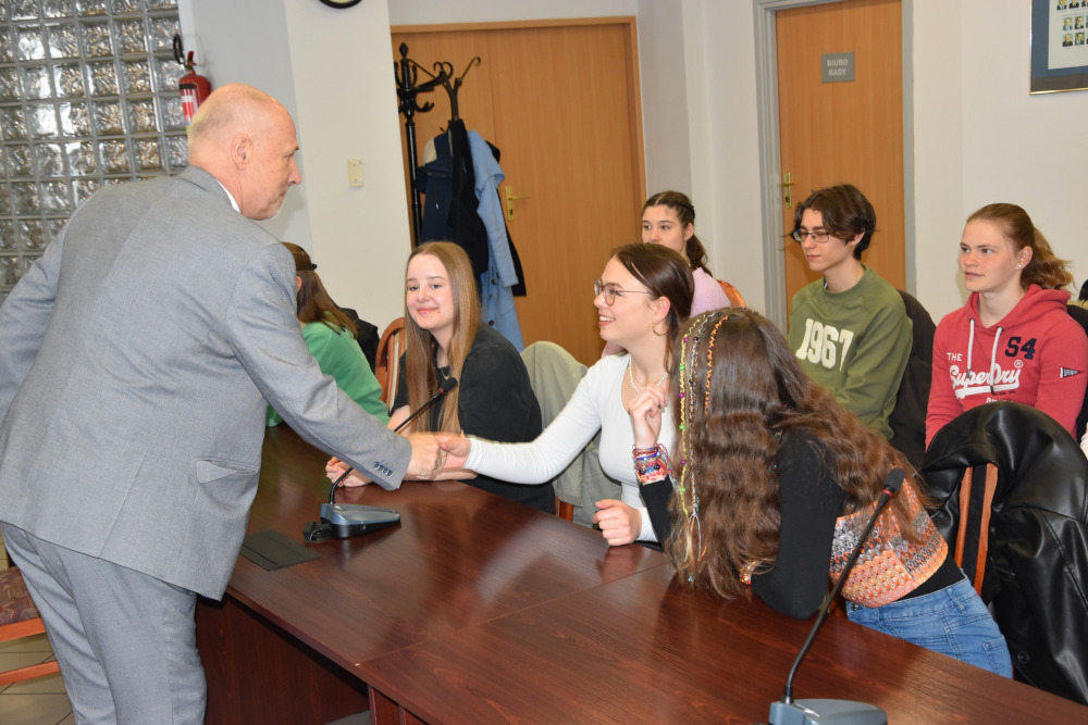 Mikołów: Młodzi goście z Bad Segeberg pojawili się w "Miarce"