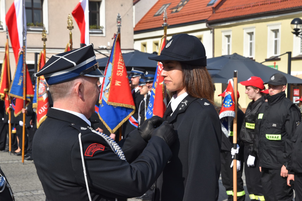 Mikołów: Uroczyste obchody Dnia Strażaka na miejskim Rynku