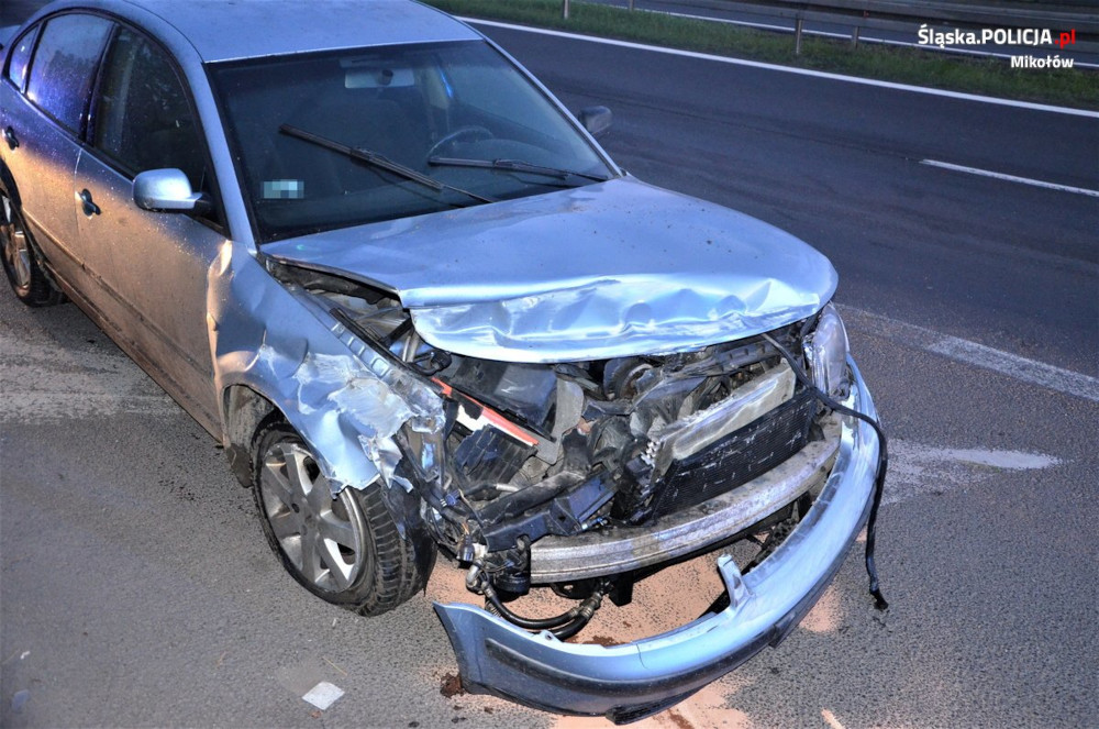Mikołów: Mikołowianka pod wpływem spowodowała kolizję. Prowadziła z pięcioma zakazami