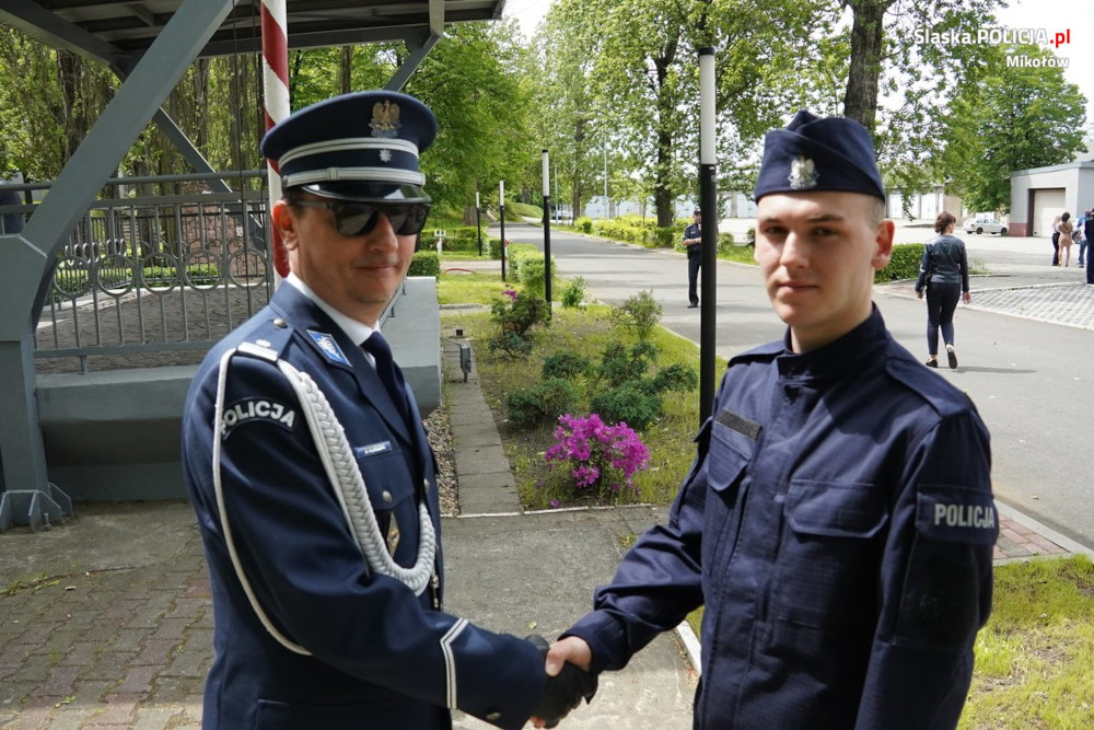 Mikołów: Garnizon mikołowski zyskał nowego policjanta