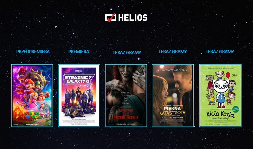 Moc hitów w majowym repertuarze kin Helios!