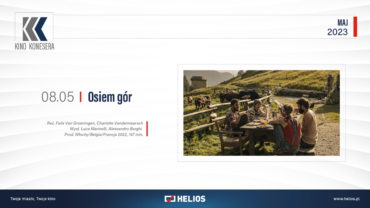 Moc hitów w majowym repertuarze kin Helios!