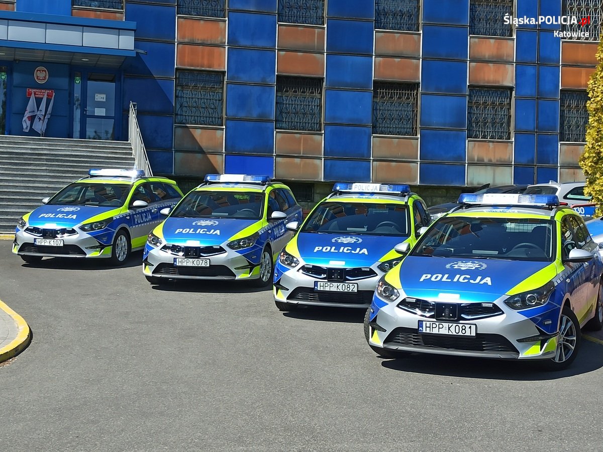 Nowe radiowozy dla katowickich policjantów