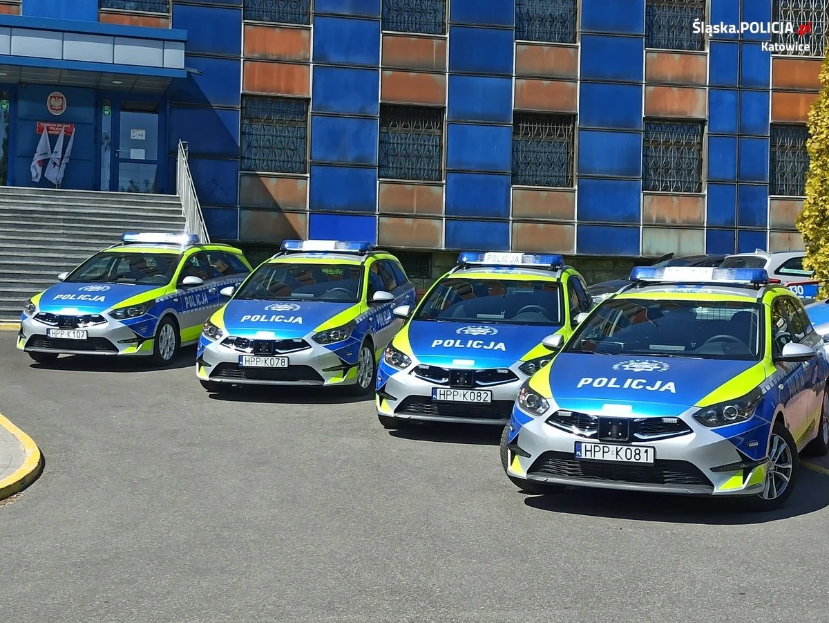 Nowe radiowozy dla katowickich policjantów