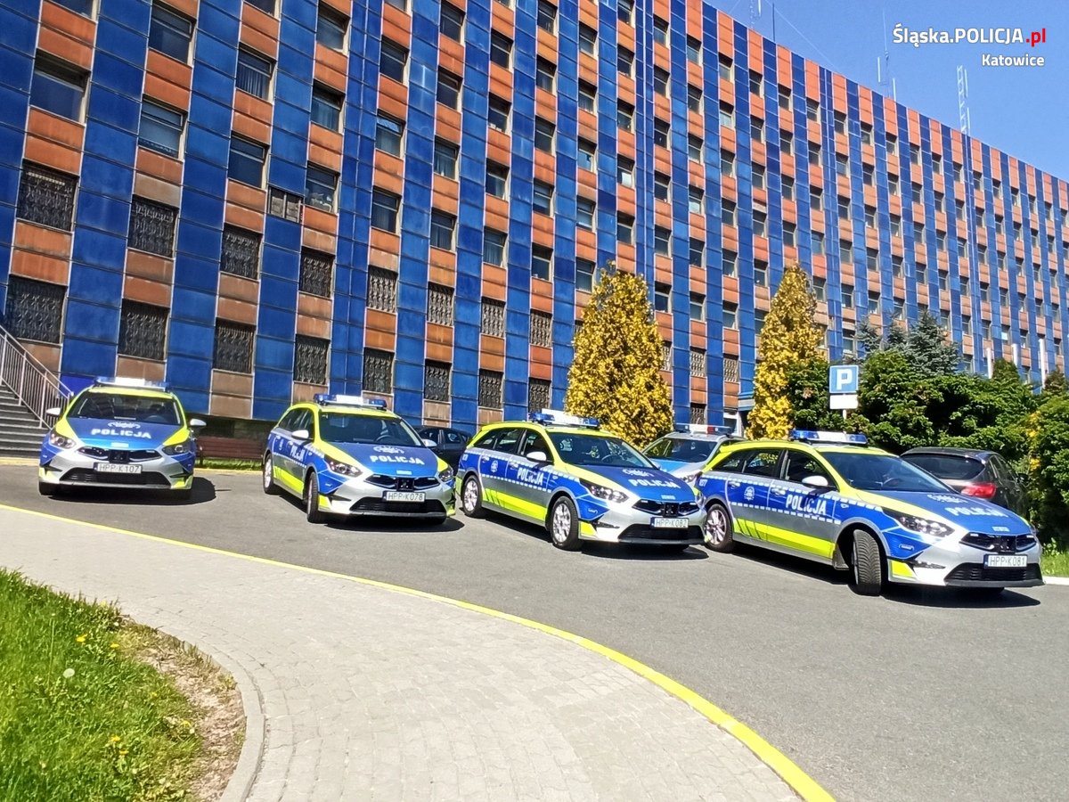Nowe radiowozy dla katowickich policjantów