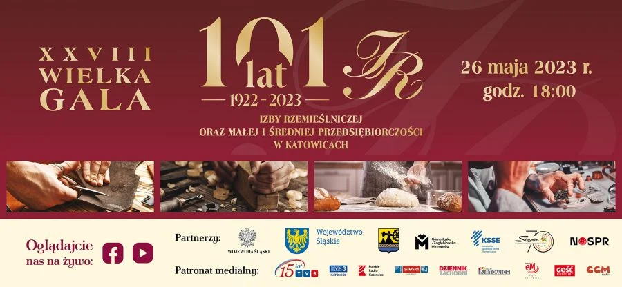XXVIII Wielka Gala Izby Rzemieślniczej oraz Małej i Średniej Przedsiębiorczości