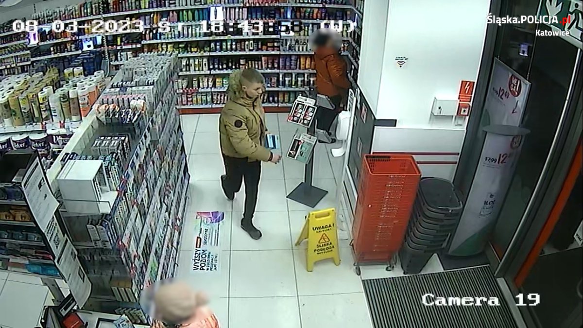 Ukradł szczoteczki do zębów. Rozpoznajesz tego mężczyznę?