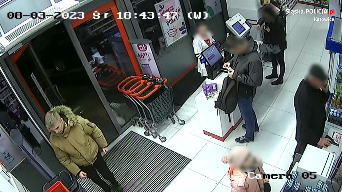 Ukradł szczoteczki do zębów. Rozpoznajesz tego mężczyznę?