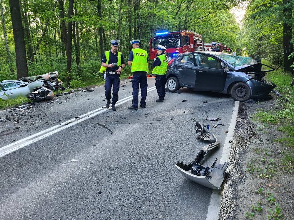 Katowice: Na ul. Mysłowickiej doszło do zderzenia dwóch pojazdów