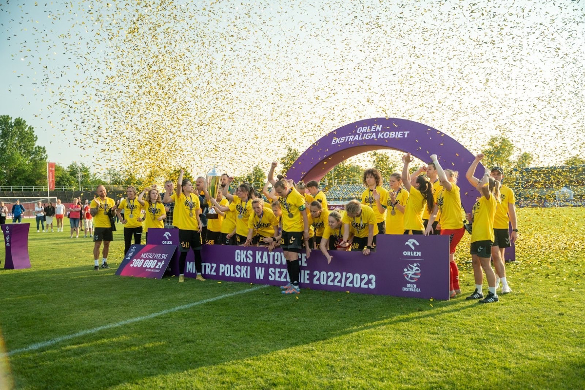 Piłkarki GKS-u Katowice mistrzyniami Polski!