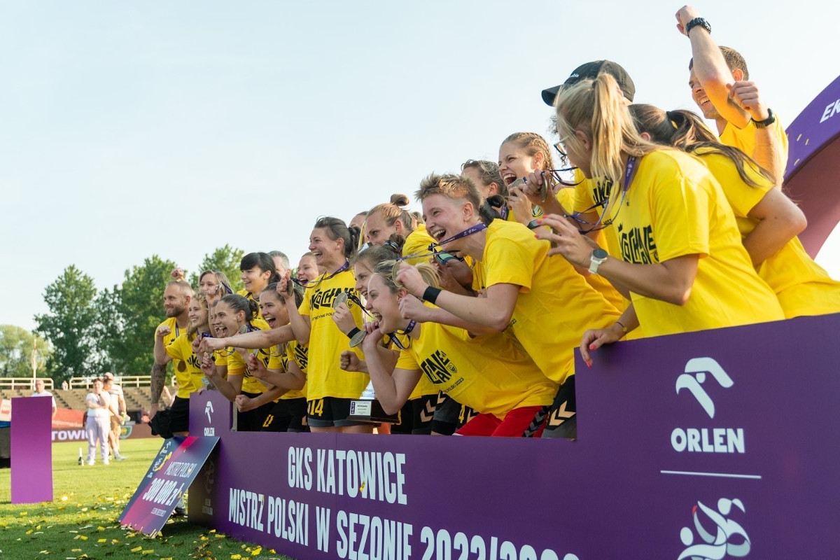 Piłkarki GKS-u Katowice mistrzyniami Polski!