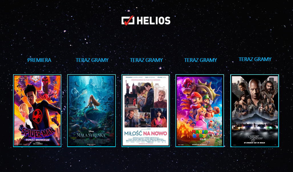 Bogactwo filmowych doznań w kinach Helios