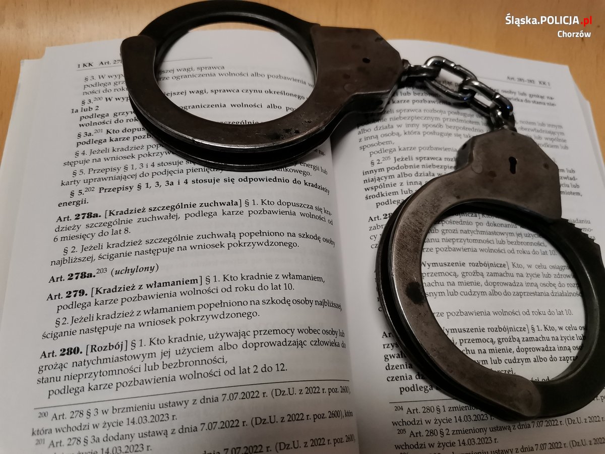 Policyjny dozór dla miłośnika słodyczy