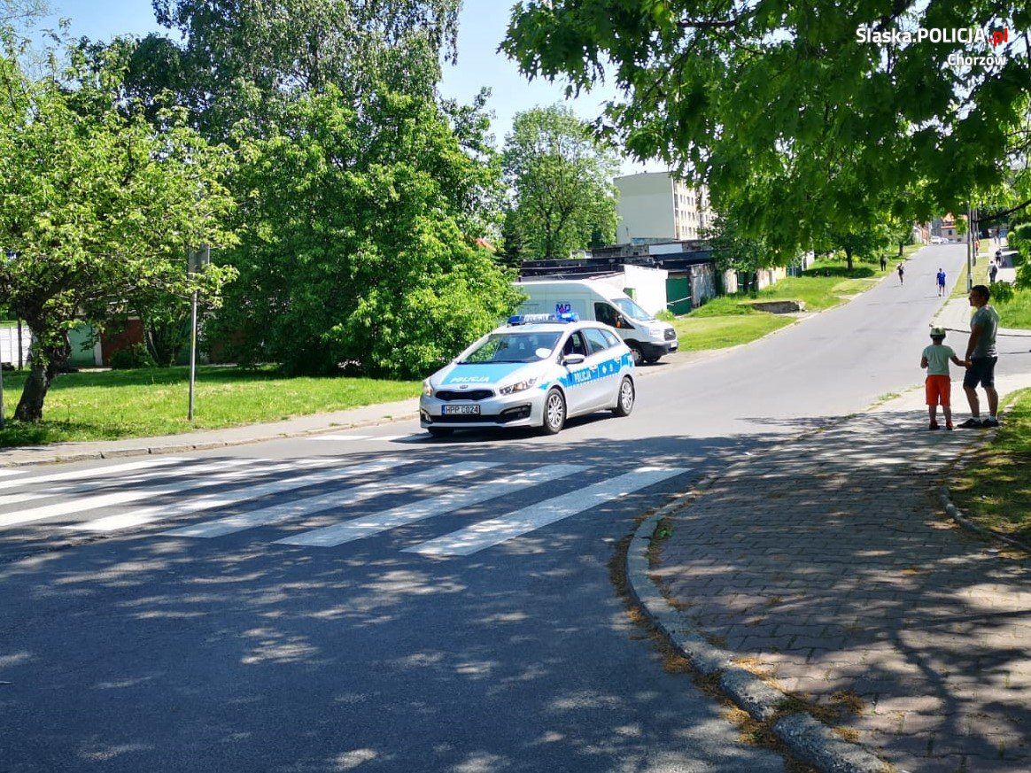 Chorzowska Dycha: Policjanci zabezpieczali miejski bieg