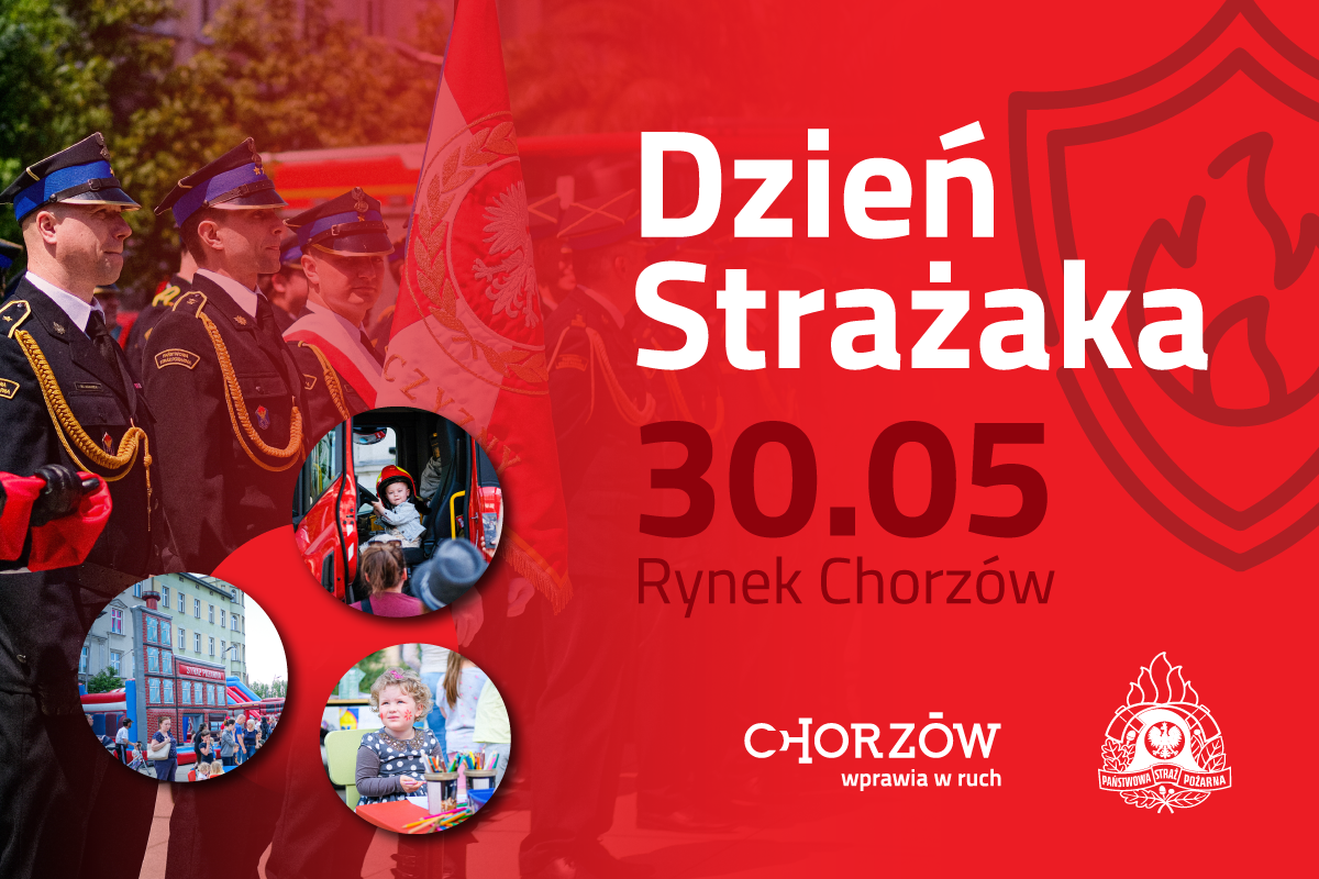 Dzień Strażaka i Dzień Dziecka na chorzowskim rynku!