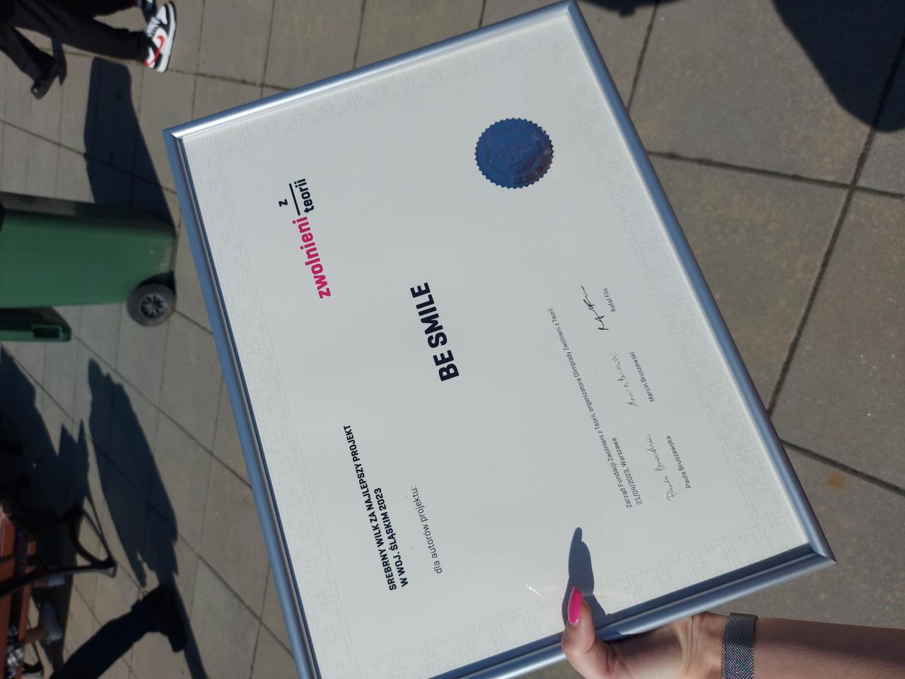 Uczennice Miarki wśród najlepszych w Polsce w olimpiadzie Zwolnieni z Teorii! / fot. Be Smile 1