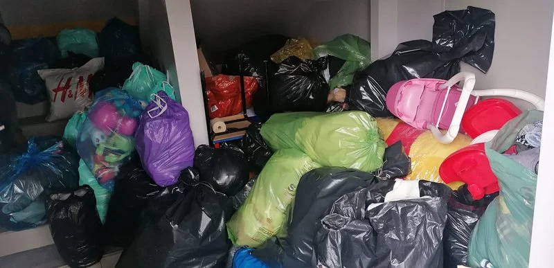 Szkoła specjalna uzbierała ponad 4 tony ubrań w szczytnym celu!