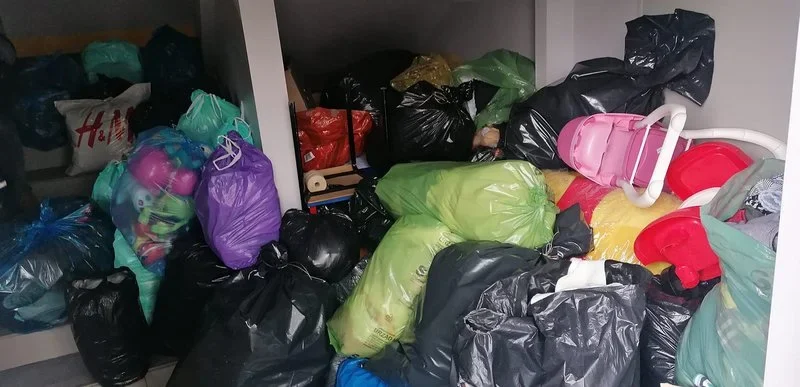 Szkoła specjalna uzbierała ponad 4 tony ubrań w szczytnym celu!