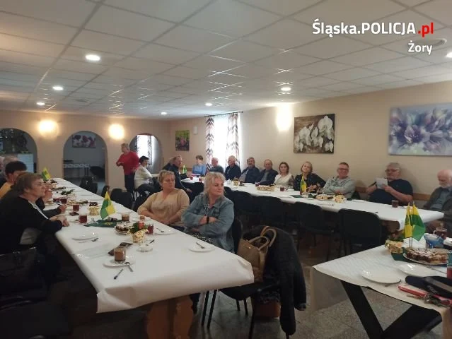 Debata policji z przedstawicielami Żorskich Rodzinnych Ogrodów Działkowych