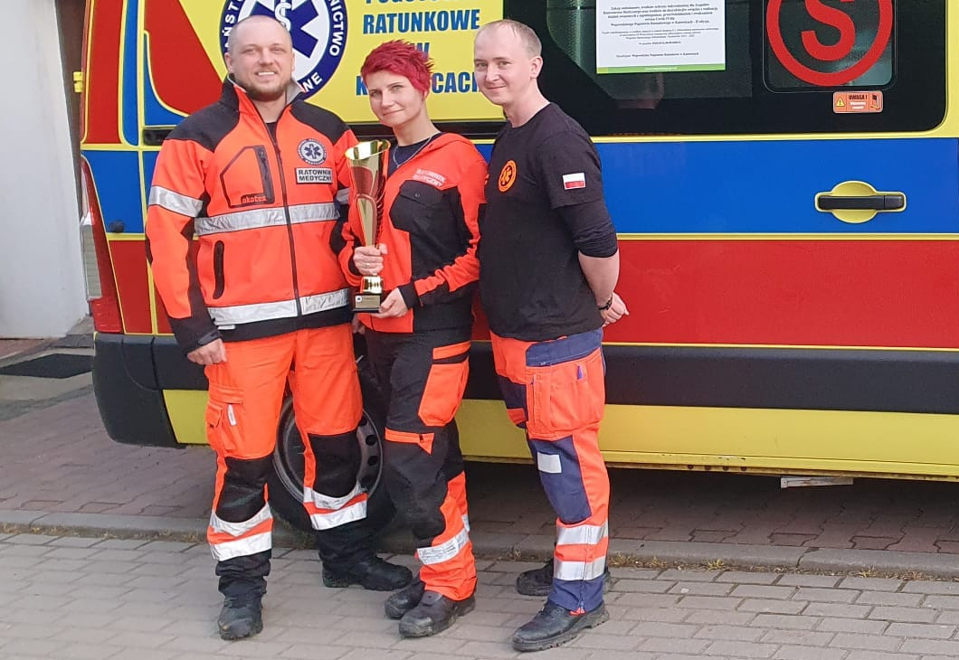 Sukces żorskich ratowników medycznych. Zajęli drugie miejsce w Mistrzostwa Dolnego Śląska