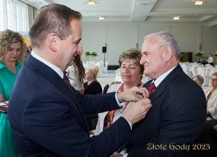 Jubilaci obchodzący Diamentowe oraz Złote Gody spotkali się z Prezydentem Żor / fot. UM Żory 9
