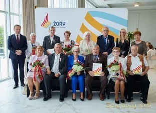 Jubilaci obchodzący Diamentowe oraz Złote Gody spotkali się z Prezydentem Żor / fot. UM Żory 17