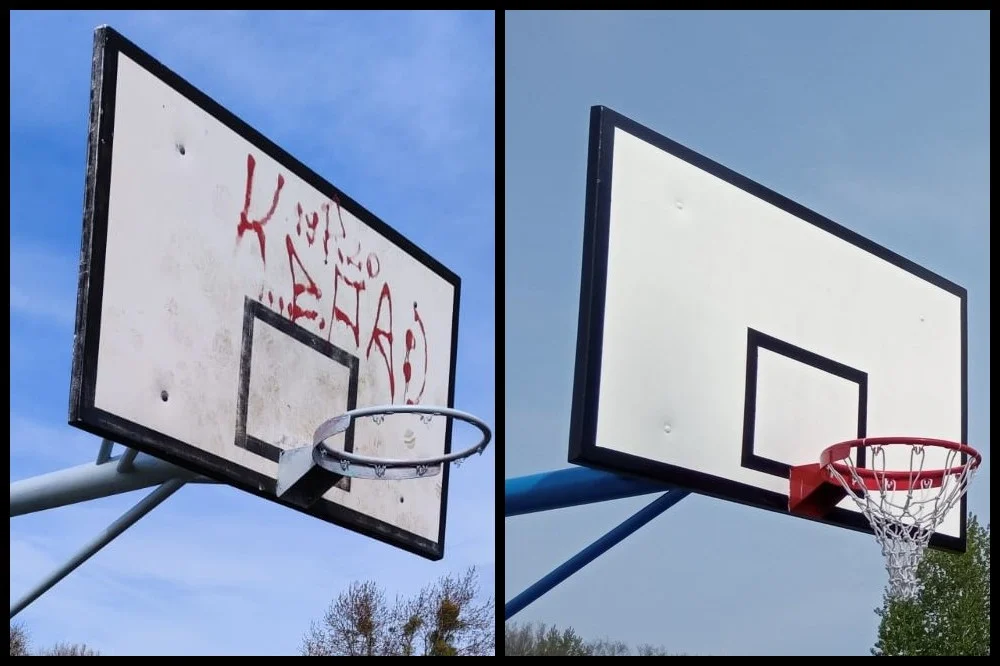 Boisko przy osiedlu Brzezina odzyskało dawny blask!