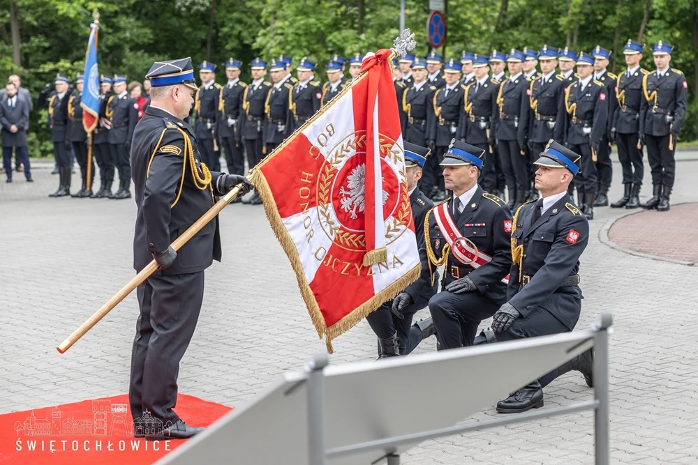 Wojewódzkie Obchody Dnia Strażaka odbyły się w Świętochłowicach