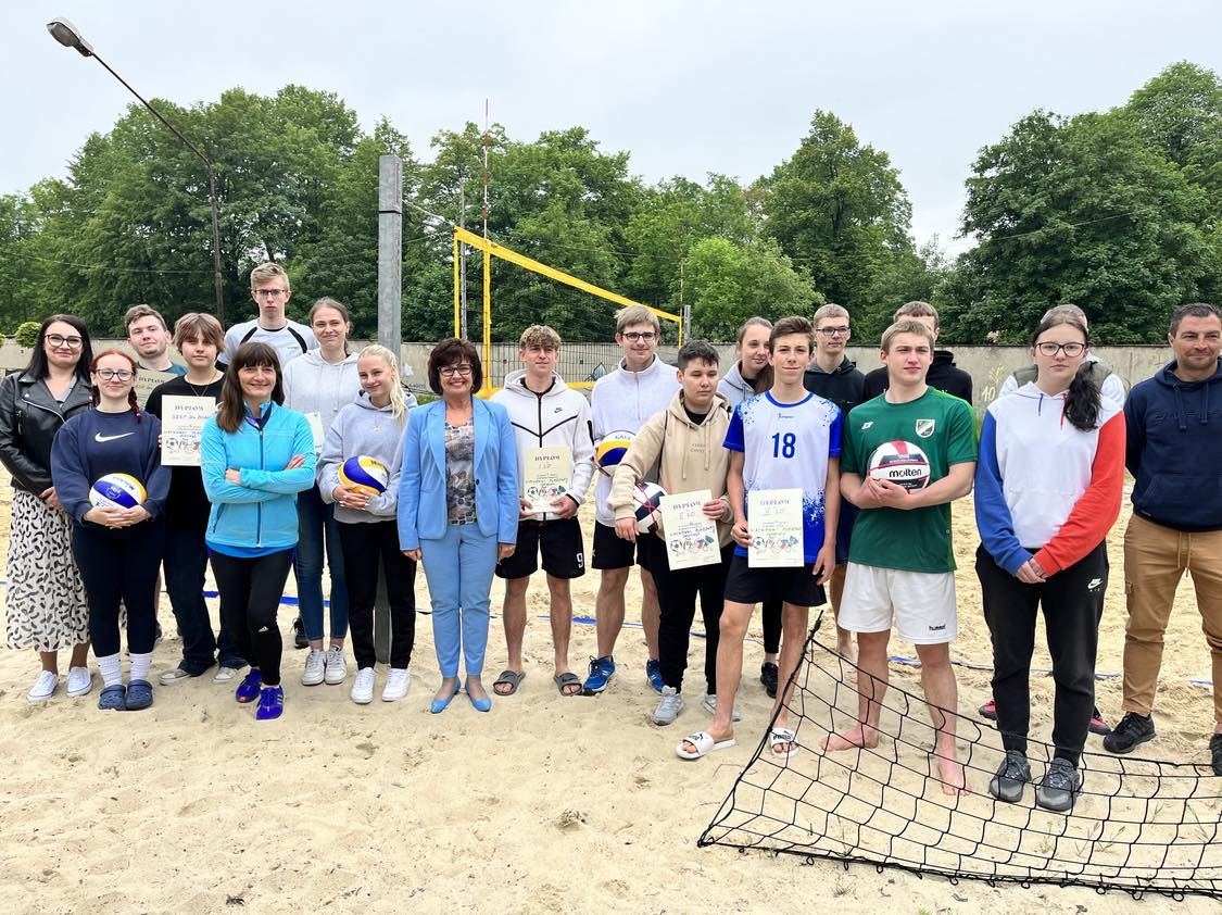 Za nami Miejski Turniej Piłki Siatkowej Plażowej Szkół Ponadpodstawowych