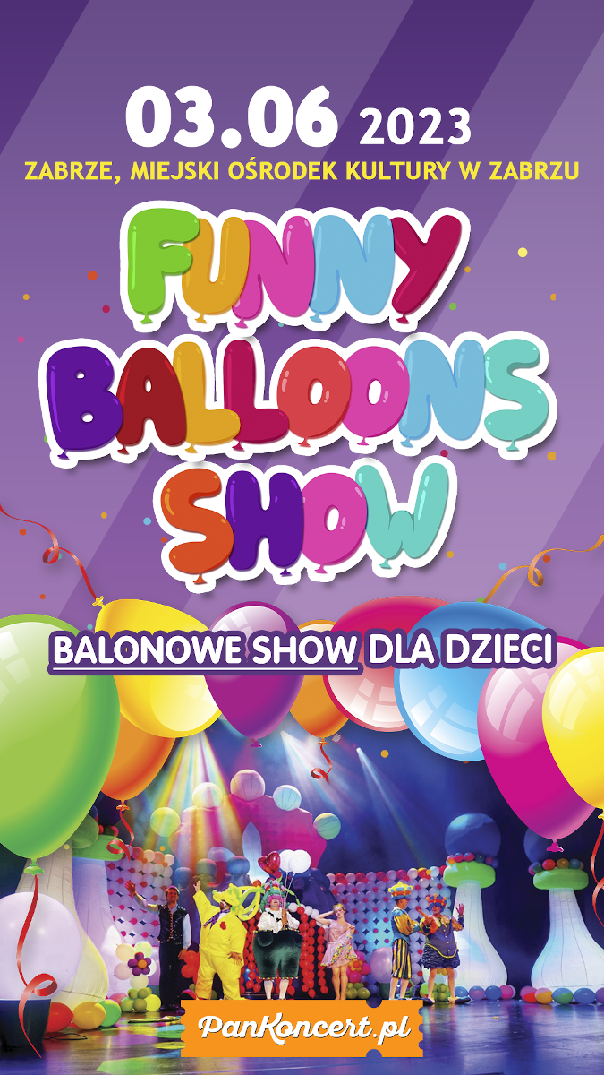 Interaktywne widowisko balonowe dla całej rodziny, czyli FUNNY BALLS SHOW