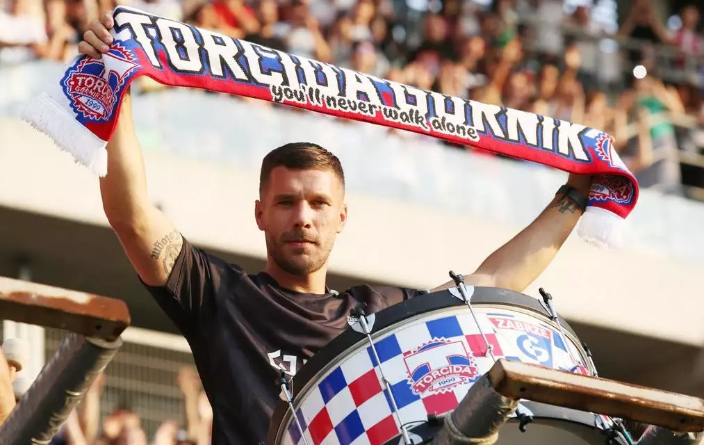 Czy Lukas Podolski zostanie w Górniku Zabrze? Znamy decyzję prezesa