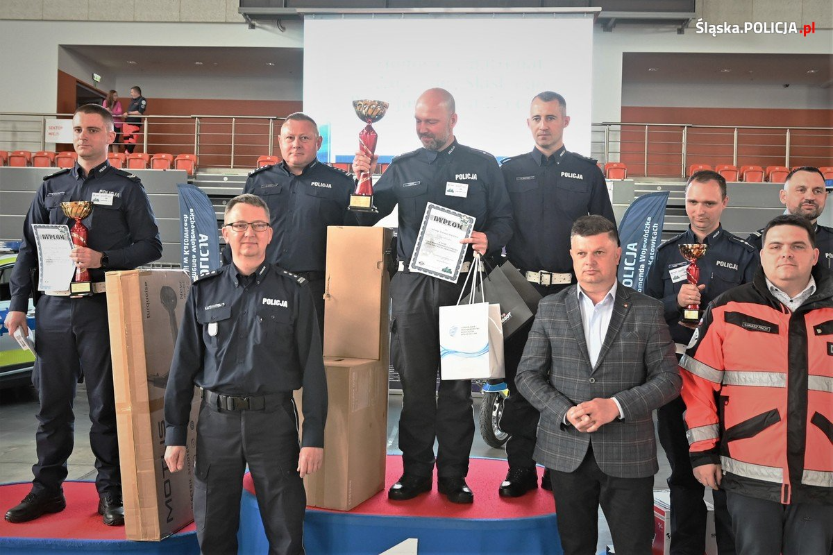 Policjant z Zabrza najlepszym policjantem ruchu drogowego na Śląsku!