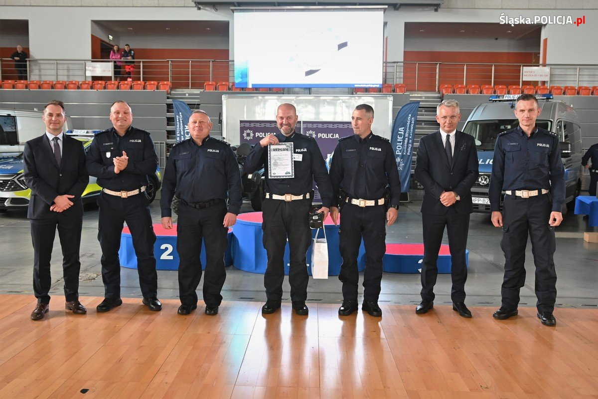 Policjant z Zabrza najlepszym policjantem ruchu drogowego na Śląsku!