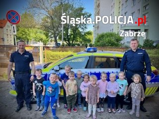Dzielnicowi z zabrzańskiej dwójki odwiedzili przedszkolaków
