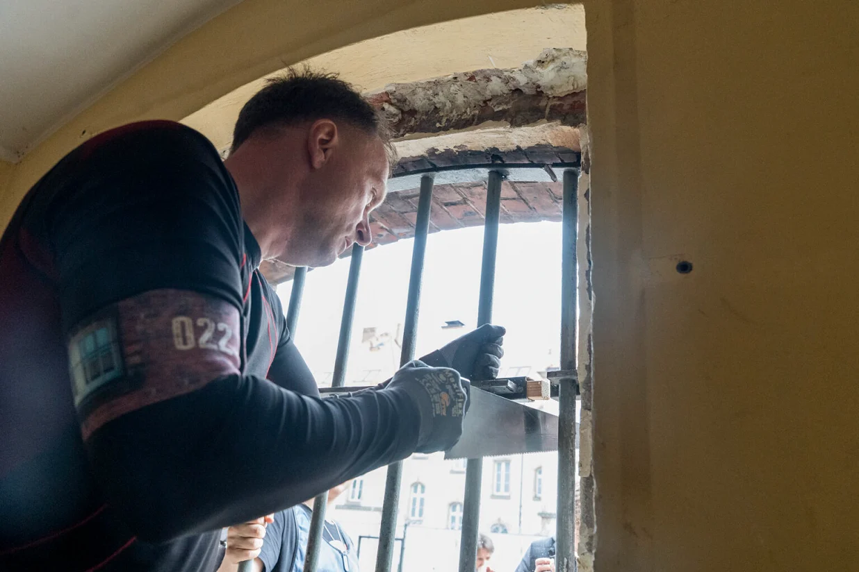 To był wyjątkowy bieg! Bieg pośród więziennych krat [ZDJĘCIA]