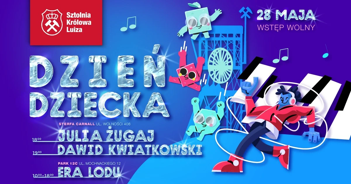 Przed nami Śląski Dzień Dziecka w Sztolni Królowa Luiza! Sprawdź, co przygotowano!