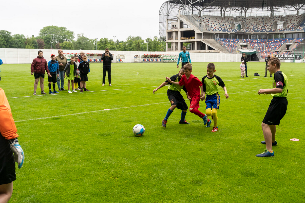 W Zabrzu odbył się Turniej dualny piłki nożnej dla dzieci z niepełnosprawnościami
