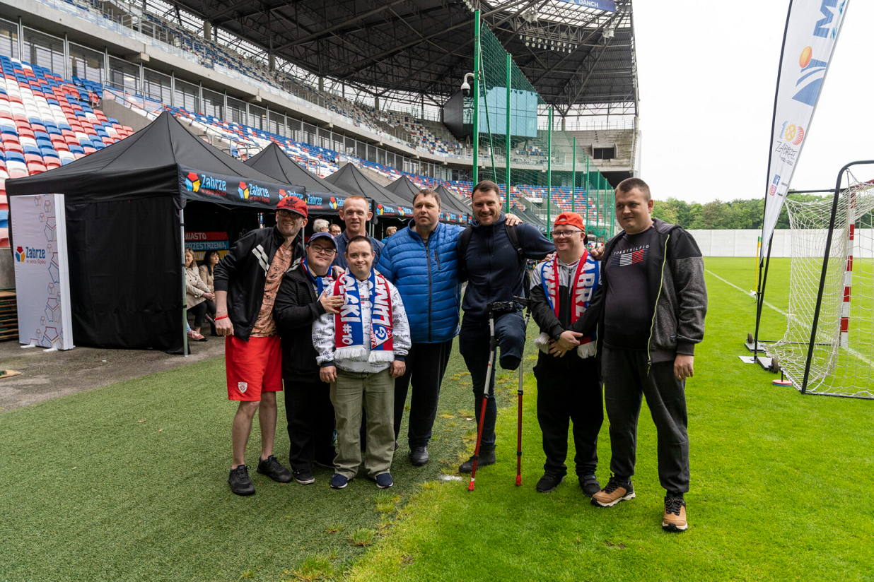 W Zabrzu odbył się Turniej dualny piłki nożnej dla dzieci z niepełnosprawnościami