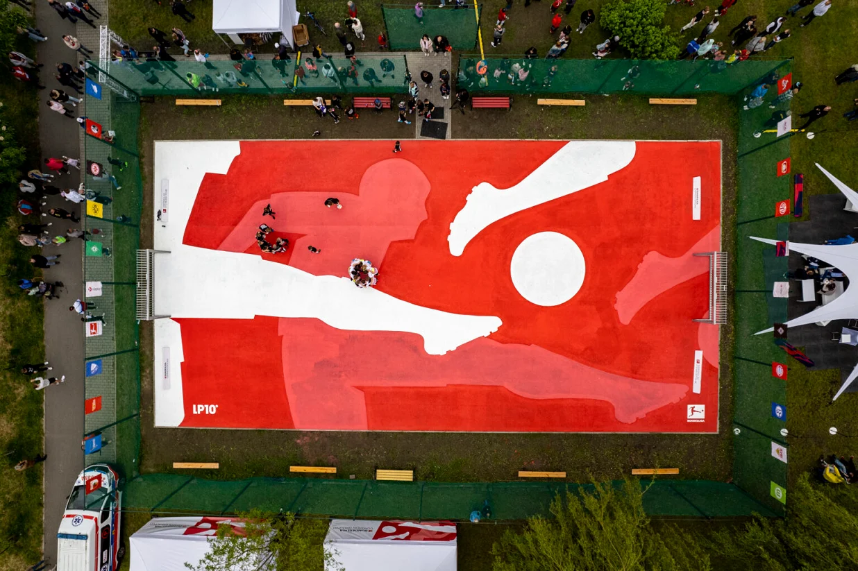 Bundesliga zrewitalizowała boisko przy ul. Gdańskiej! [ZDJĘCIA]